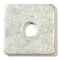 Midwest Fastener Square Washer, Fits Bolt Size 1/2 in , Steel Galvanized Finish, 25 PK 09425 - alternate 1